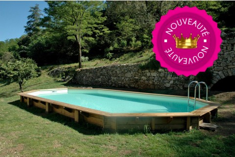 Achetez ce Madrier Inférieur Skimmer pour piscine Bois Hexagonale UBBINK  sur notre site internet  - LeKingStore