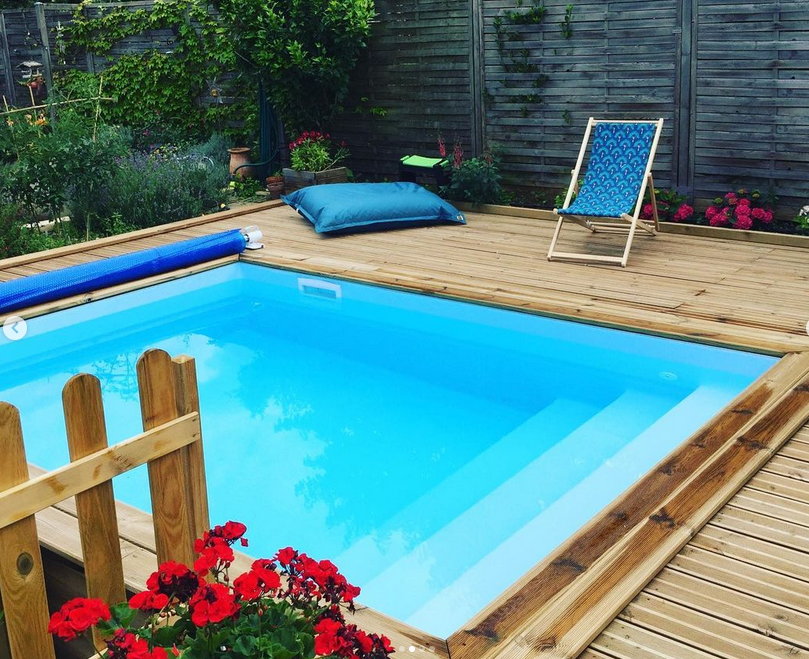 Enrouleur luxe pour piscine hors-sol - Sunbay