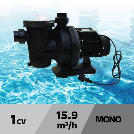 Pompe de filtration Modèle 1 12-14m3/h pour piscine 50-70m3