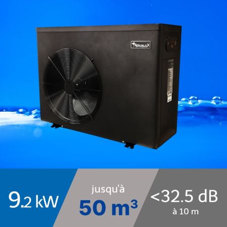 Pompe à chaleur Inverter 9.2 kW pour piscine 50m3 