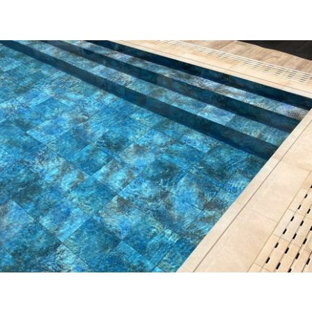 Liner 85/100ème pour Piscine Bois SPARK PLATINIUM 720x420x145 cm Pierre de Bali