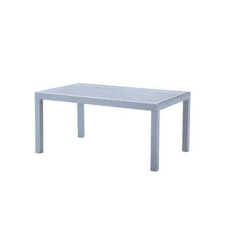 Table Tulum Aluminium Blanc T6/10