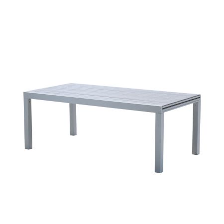 Table Tulum Aluminium Blanc T8/12