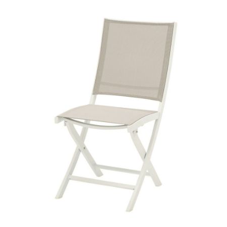 Lot de 2 chaises de Jardin White Star Blanc