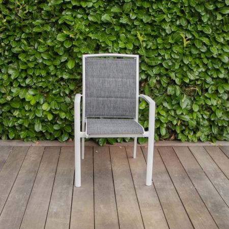 Fauteuil Modulo Gris Chiné