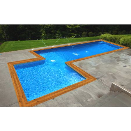 Piscine Bois Super Max Rectangulaire 2000x820x145 cm