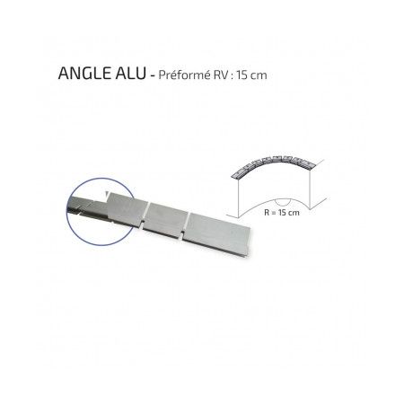 Angle fixation hung 45 mm ALU
