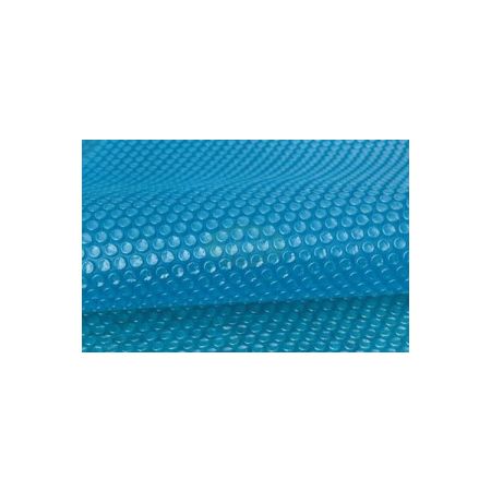 Bâche à bulles 400μ Bleu pour piscine ovale allongée 525x320cm