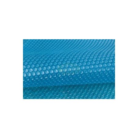Bâche à bulles 180μ Bleu pour piscine octogonale allongée 705x535 cm