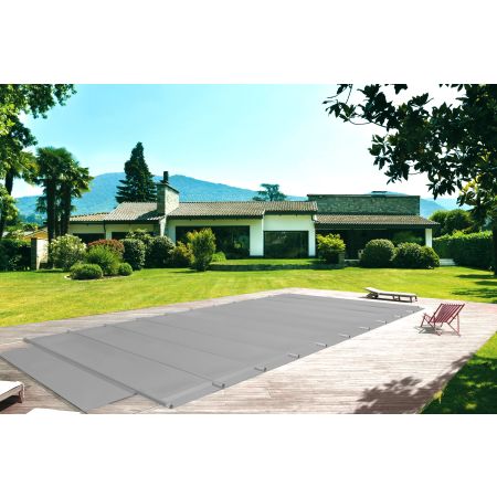 Bache à barres pour piscine rectangulaire 520 x 220 cm