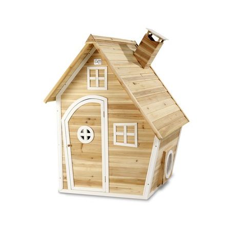 Cabane Enfant Fantasia en Bois Naturel 108x102x171cm