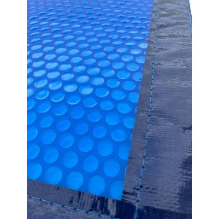 Bâche à bulles 400μ Bleu pour piscine rectangulaire 720x400 cm
