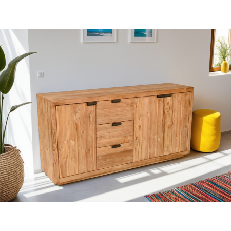 Buffet en bois Wood 180x45x55cm