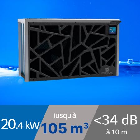 Pompe à chaleur Master Inverter XM Mono 20.4 kW pour piscine de 85-105m3