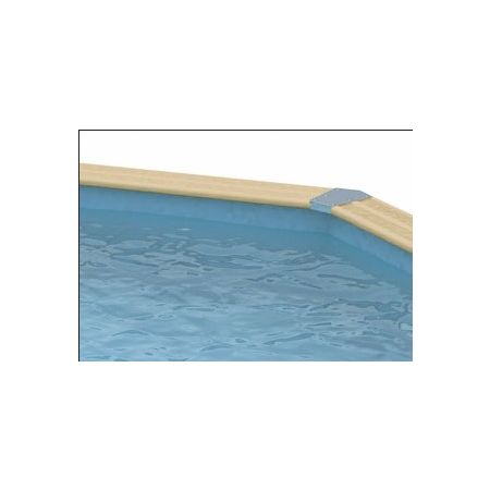 Liner Bleu 75/100ème pour piscine Octogonale Allongée 550 x 300 x 120 cm