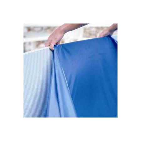 Liner Bleu 20/100ème pour piscine ronde Ø 300xH0,65cm