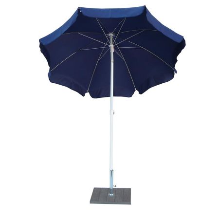 Parasol Bleu NOVARA 100/8cm ∅200cm