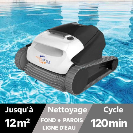 Robot de piscine électrique Poolstyle 35 - DOLPHIN - pour piscine jusqu' à 12m de longueur
