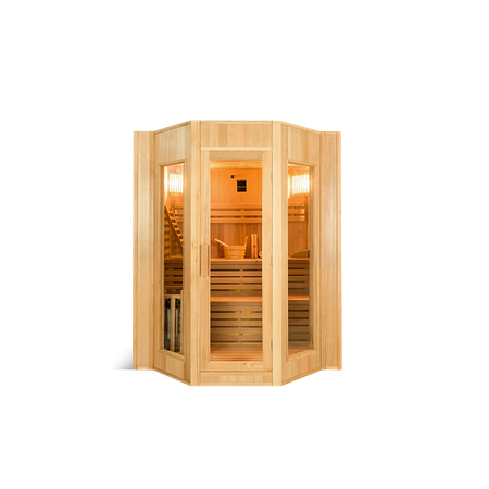 Sauna Traditionnel Sense 4 Places Pack complet