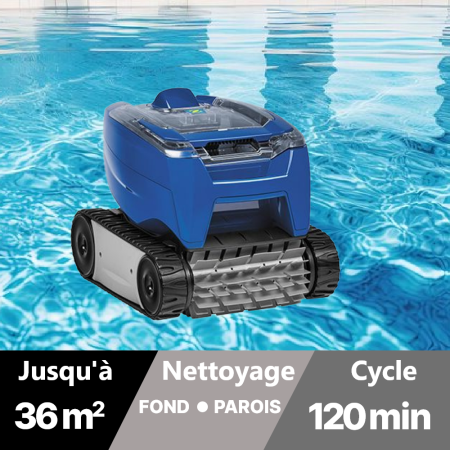 Robot de fond Parois Piscine ZODIAC TORNAX RT3200