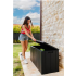 Coffre de Jardin en Résine BRAVO 270L Anthracite