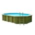 Piscine Bois Lucci Octogonale allongée 415x265x131cm