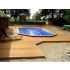 Piscine bois UBBINK SUNWATER 490x300x120cm Liner Bleu