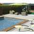 Piscine Bois Luxe Rectangulaire avec Escalier d'angle 420x320x131cm