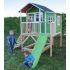 Cabane Enfant Loft en Bois Verte 190x188x253cm