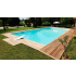 Piscine Bois Diana Rectangulaire 820x420x145cm