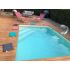 Piscine Bois Luxe Rectangulaire avec Escalier d'angle 420x320x131cm