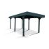 Carport Bois Gris LOUISON 13m²