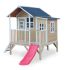 Cabane Enfant Loft en Bois Naturel 322x190x215cm