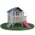 Cabane Enfant Loft en Bois Naturel 322x190x215cm