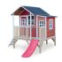 Cabane Enfant Loft en Bois Rouge 322x190x215cm