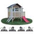 Cabane Enfant Loft en Bois Naturel 322x190x215cm