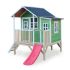 Cabane Enfant Loft en Bois Vert 322x190x215cm