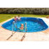 Piscine Allongée Ibiza Acier à enterrer 525 x 320 x 150 cm 