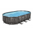 Piscine Ovale aspect Bois 610x366x122cm