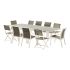 Ensemble de Jardin Modulo Full Verre Blanc 6/10 Personnes
