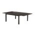 Table de Jardin Black Star Full Verre Noir 8/12 personnes