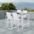 Ensemble Bar de jardin SET STAR avec table + 4 fauteuils 