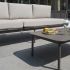 Salon de jardin SAHARA Taupe Modulable en Aluminium 6 places 