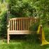 Banc de jardin Teck 120 cm