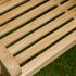 Banc de jardin Teck 120 cm