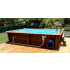 Piscine bois Luxe Rectangulaire 420x320x131cm