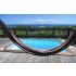 Piscine Bois Sunny Carrée avec Escalier 320x320x131cm