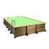 Piscine bois UBBINK LINEA 1100x500x140 Liner Bleu