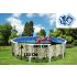 Piscine Ronde BOSQUE Acier 640x H 120cm 