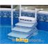 Escalier de piscine Aquarius PVC 